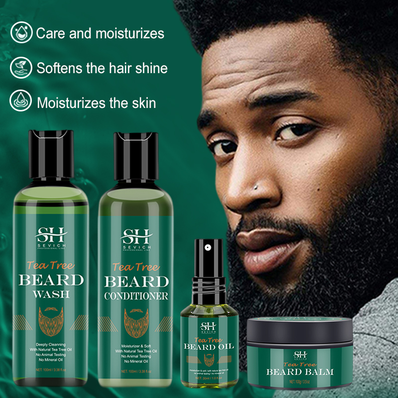 Conjunto de óleo de barba de á - Hair Care Organic avaliação e preço