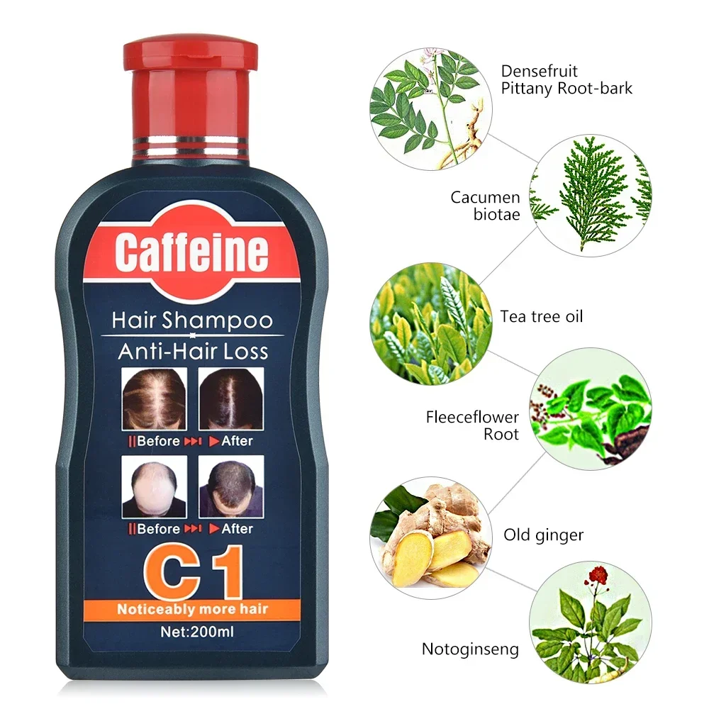Natural Plants Cafeína Shampoo - Hair Care Korean Products avaliação e preço