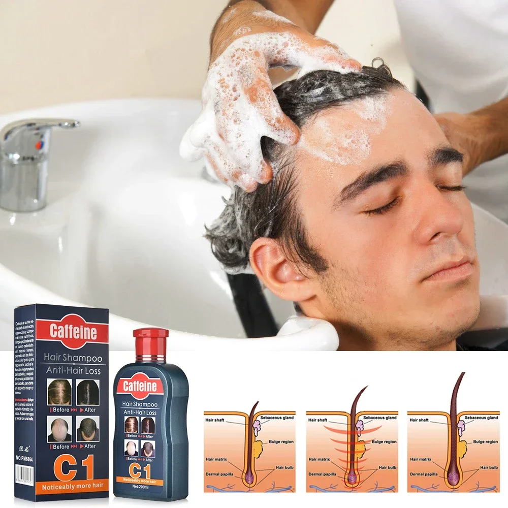 Natural Plants Cafeína Shampoo - Hair Care Korean Products avaliação e preço